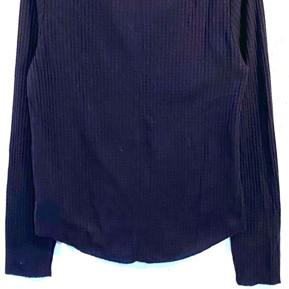 Aéropostale, EUC, Navy Blue, Long Sleeve, Henley, V Neck, Super Soft, Size XL - Picture 8 of 9